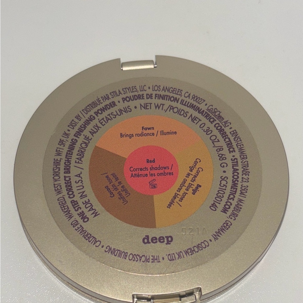 Stila Deep Face Powder Color Correcting Compact